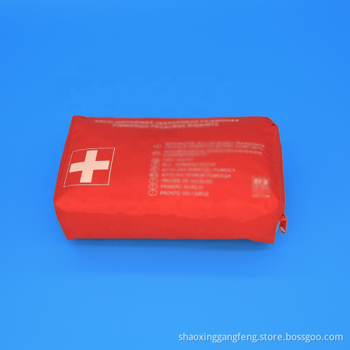 China manufacture emergency medical home use survival car fist aid kit nylon cloth bag